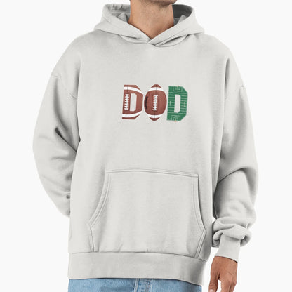 Dad 1 Year Old Football First Hoodie - Casual Everyday Wear for Adults - T-Shirt, Sweatshirt, Hoodie