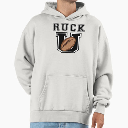Ruck U Hoodie - Casual Everyday Wear Men Women - T-Shirt, Sweatshirt, Hoodie