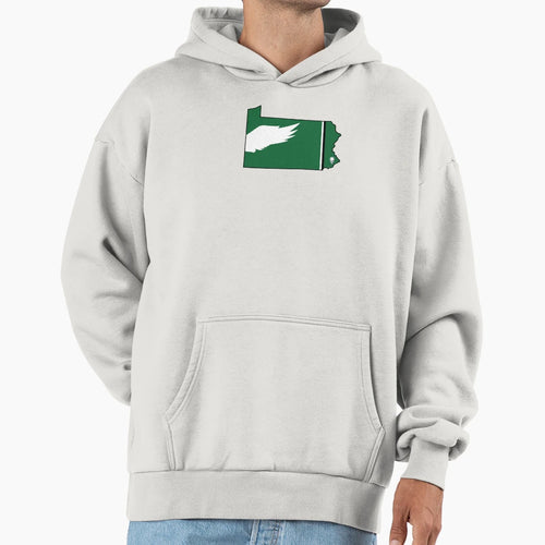 Philadelphia Football Throwback Hoodie - Custom Art Print Men Women - T-Shirt, Sweatshirt, Hoodie