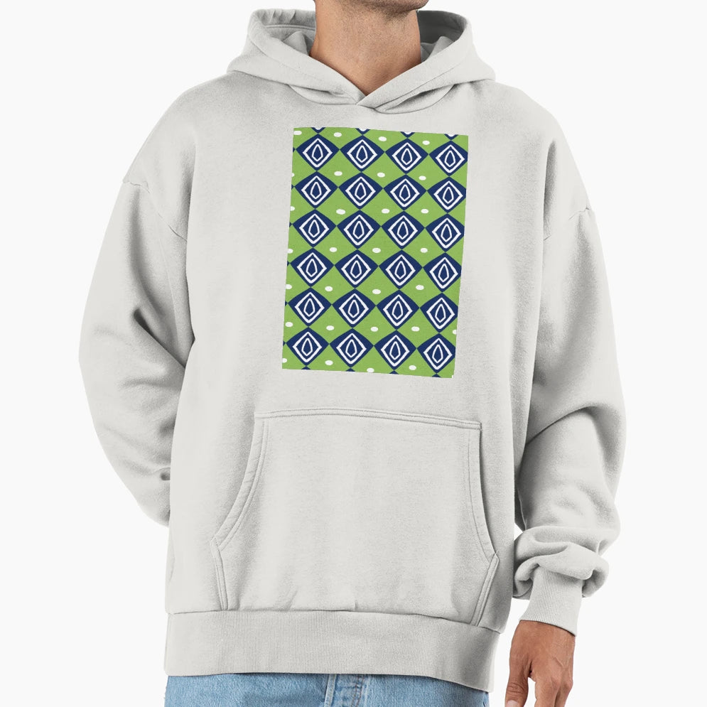 Green And Blue Hoodie - Streetwear Style Unisex - T-Shirt, Sweatshirt, Hoodie