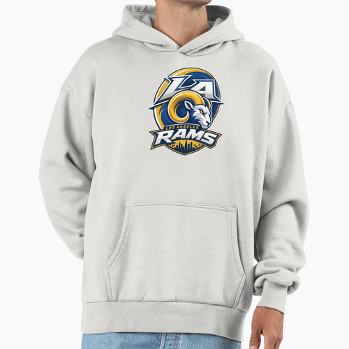 La Rams Golden Charge High Impact Hoodie - Novelty Apparel for Adults - T-Shirt, Sweatshirt, Hoodie
