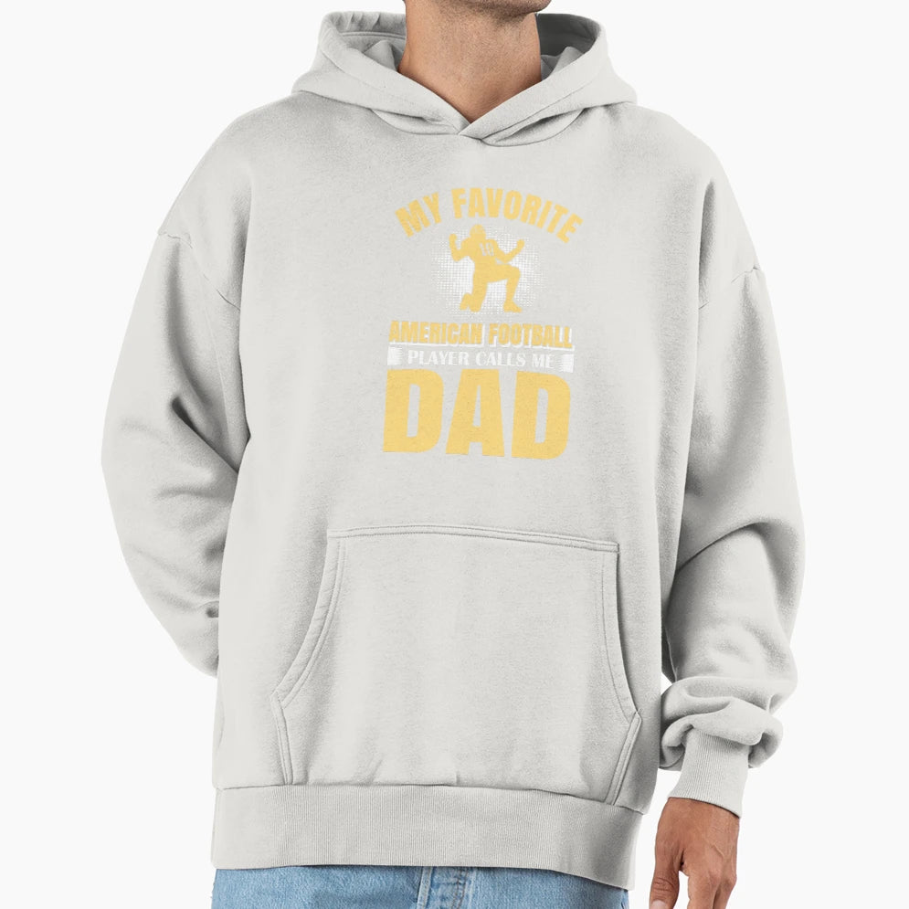 American Football Dad Hoodie - Custom Art Print for Adults - T-Shirt, Sweatshirt, Hoodie
