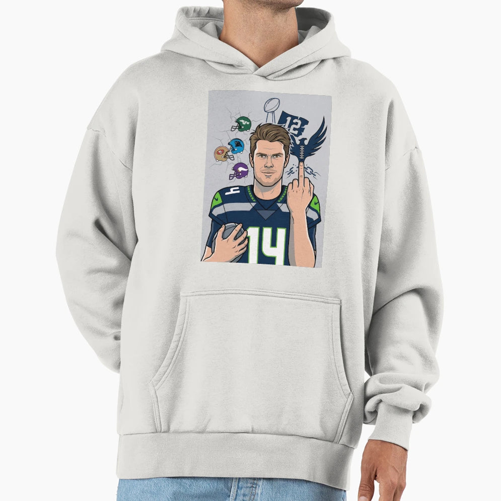 Sam Darnold Hoodie - Aesthetic Graphic Men Women - T-Shirt, Sweatshirt, Hoodie