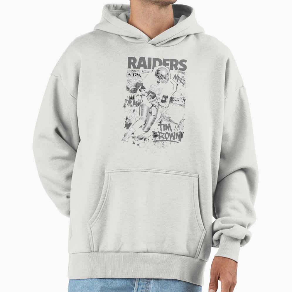 Tim Brown Raider Royalty Raiders 81 Hoodie - Streetwear Style Men Women - T-Shirt, Sweatshirt, Hoodie