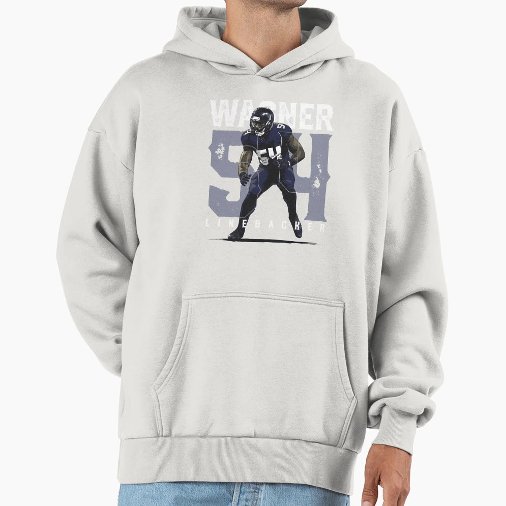 Bobby Wagner Hoodie - Trendy Graphic Men Women - T-Shirt, Sweatshirt, Hoodie