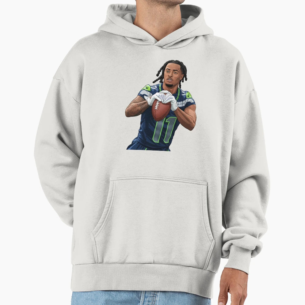 Jaxon Smith Njigba Hoodie - Custom Art Print Unisex - T-Shirt, Sweatshirt, Hoodie