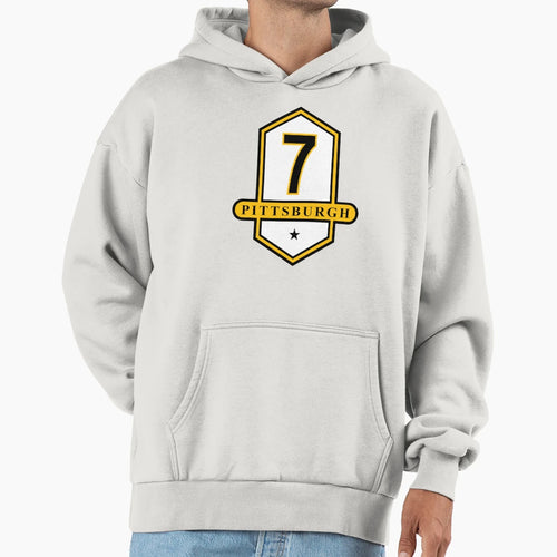Big Ben White Emblem Hoodie - Custom Art Print Unisex - T-Shirt, Sweatshirt, Hoodie