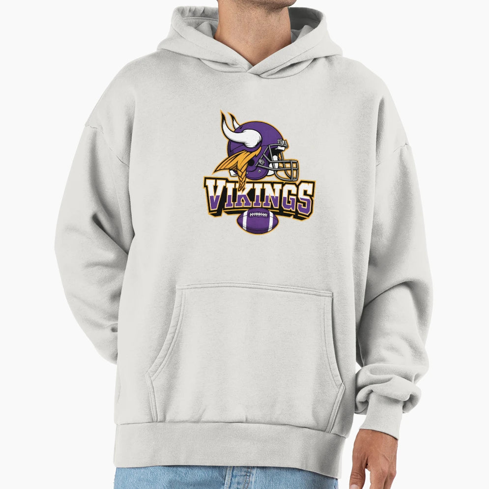 Minnesota Vikings Football Hoodie - Aesthetic Graphic for Adults - T-Shirt, Sweatshirt, Hoodie