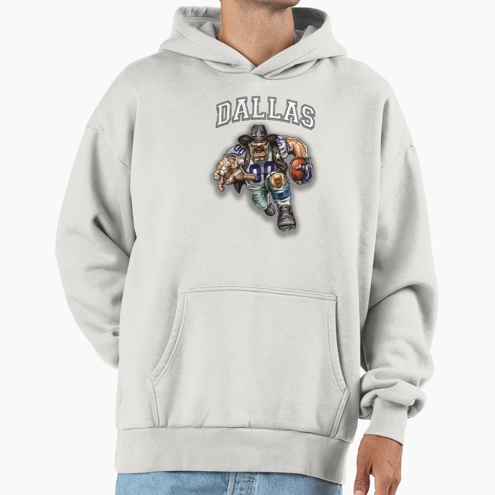 Dallas Football Detroit Lions Football Hoodie - Fun Novelty Design Unisex - T-Shirt, Sweatshirt, Hoodie