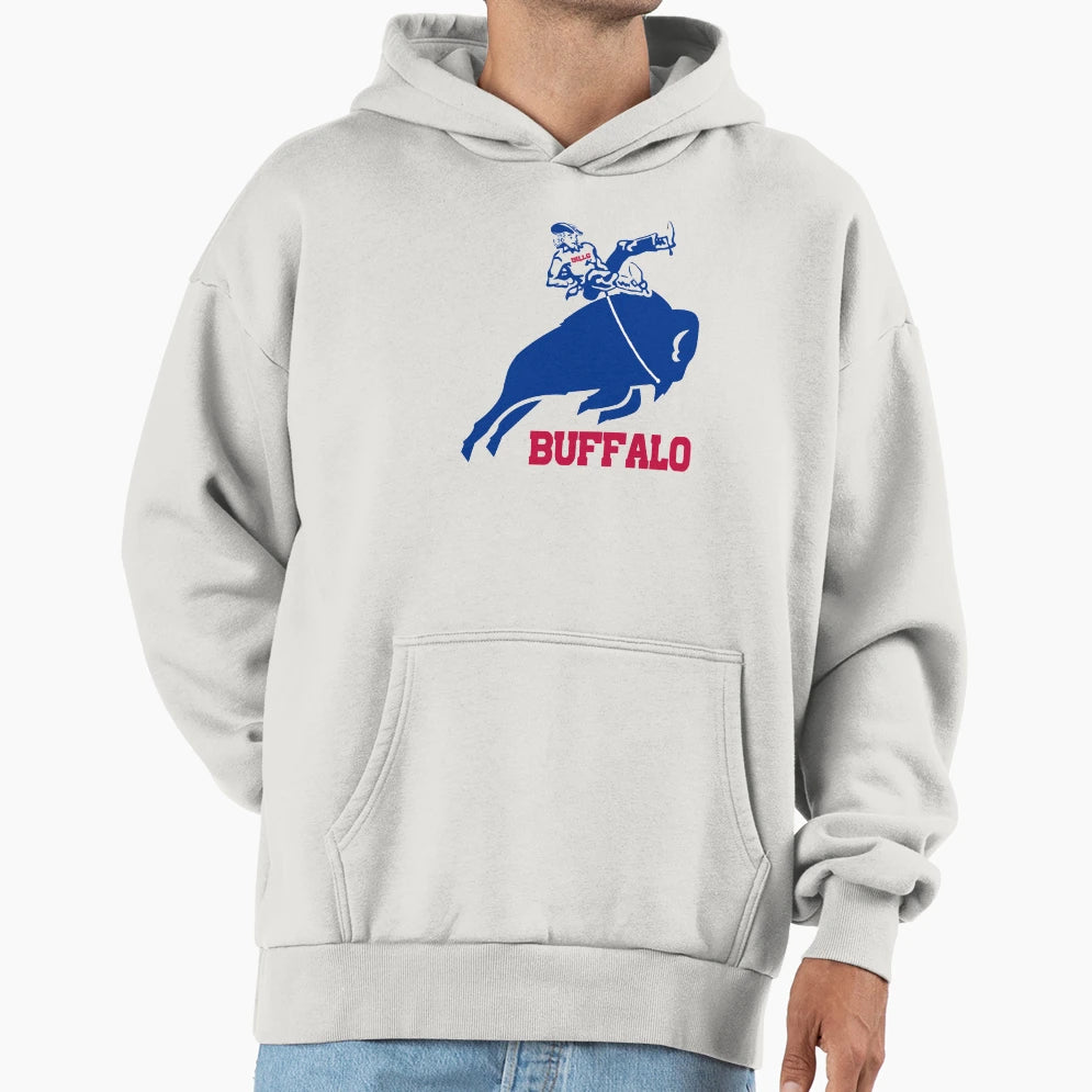 Mr Buffalo Bill Hoodie - Custom Art Print Unisex - T-Shirt, Sweatshirt, Hoodie
