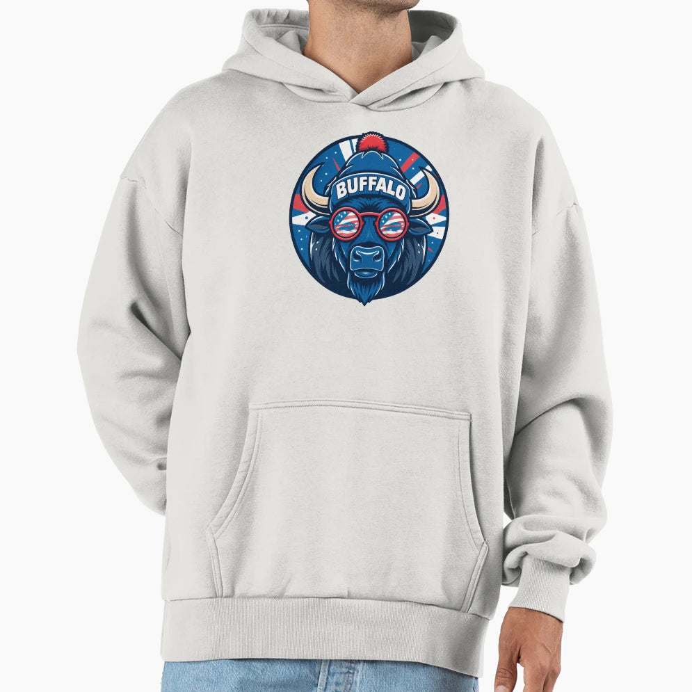Buffalo Hoodie - Aesthetic Graphic Unisex - T-Shirt, Sweatshirt, Hoodie
