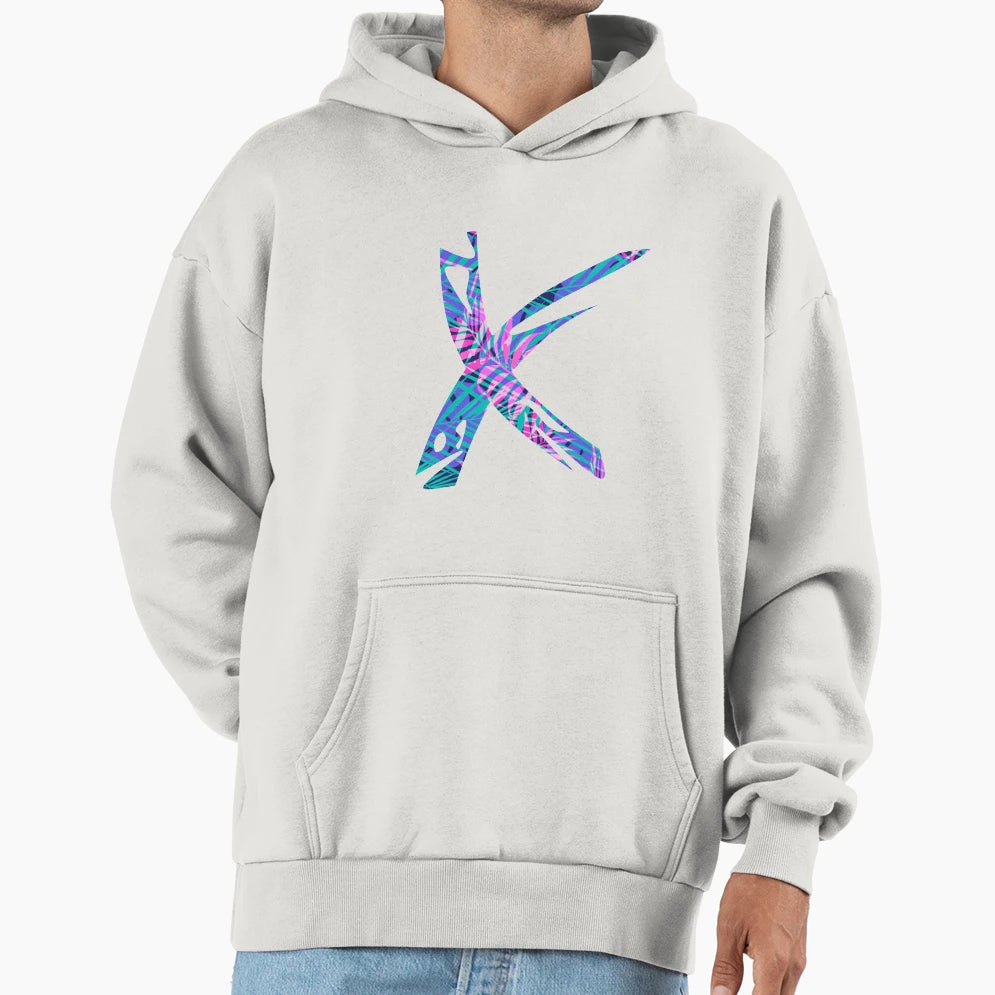 Tropical X Hoodie - Custom Art Print for Adults - T-Shirt, Sweatshirt, Hoodie