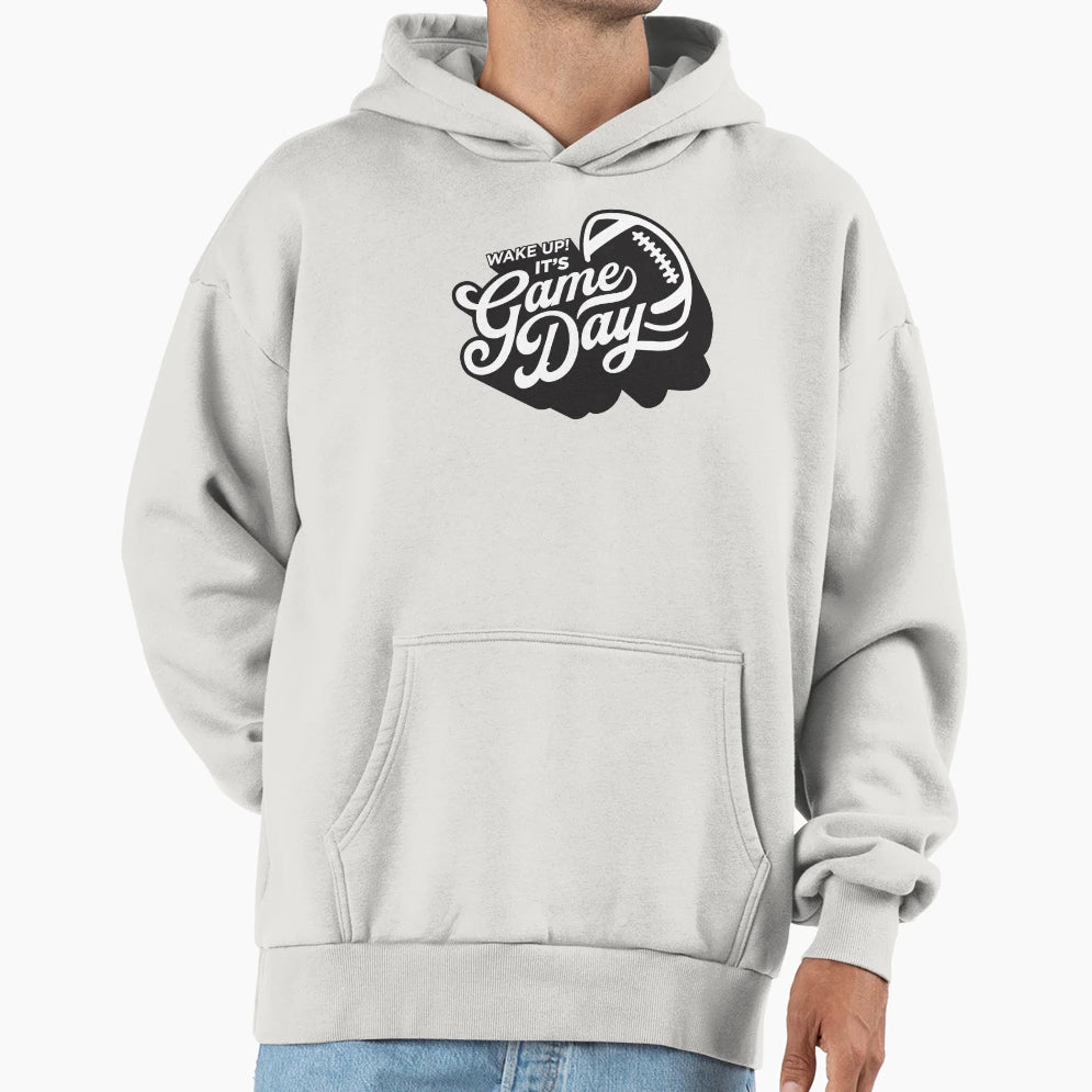 Wake Up Its Game Day Soccer Mom Soccer Hoodie - Fun Novelty Design Unisex - T-Shirt, Sweatshirt, Hoodie