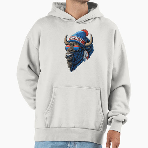 Buffalo New York Ny Buffalo Lovers Hoodie - Fun Novelty Design for Adults - T-Shirt, Sweatshirt, Hoodie