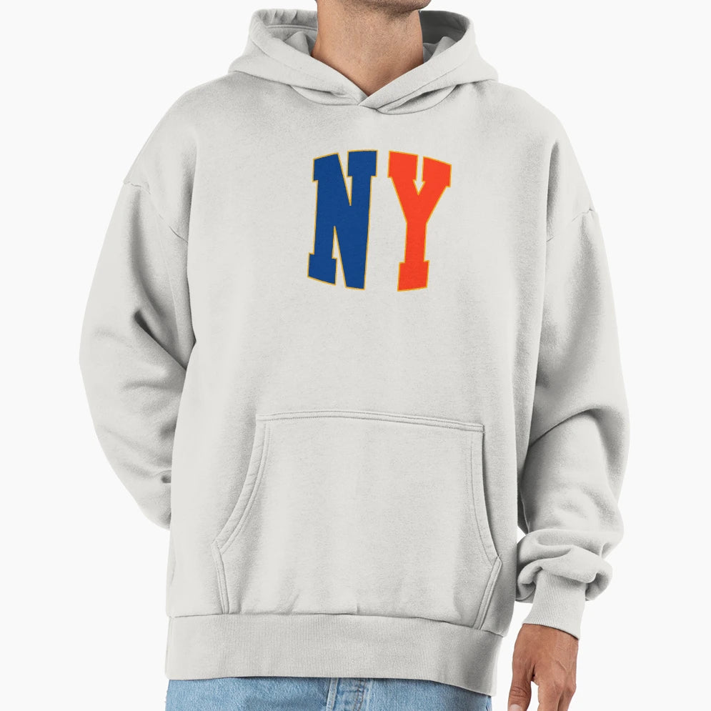 New York State Abbreviation Hoodie - Custom Art Print Unisex - T-Shirt, Sweatshirt, Hoodie