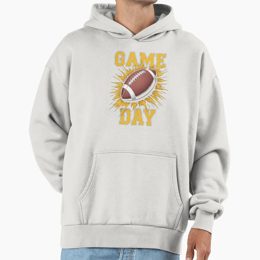 Game Day Football Hoodie - Unique Graphic Unisex - T-Shirt, Sweatshirt, Hoodie