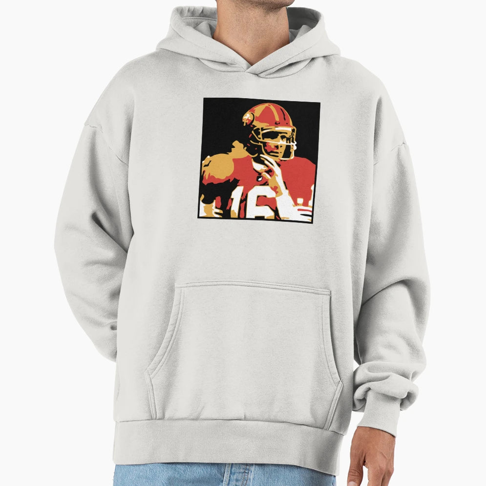 Joe Montana Quot Goat Quot Hoodie - Graphic Print for Adults - T-Shirt, Sweatshirt, Hoodie