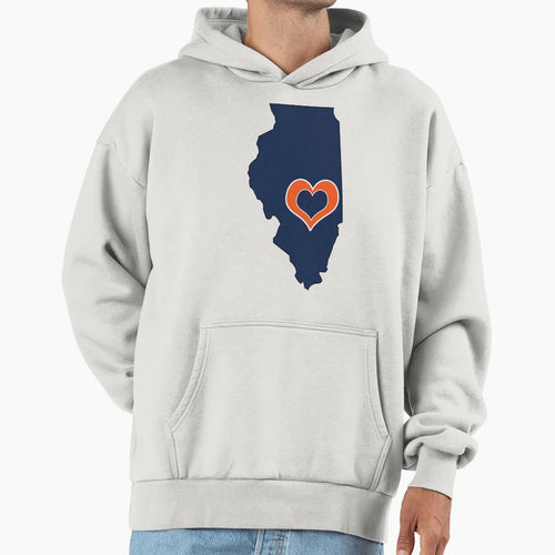 Copy Illinois Hoodie - Aesthetic Graphic Men Women - T-Shirt, Sweatshirt, Hoodie