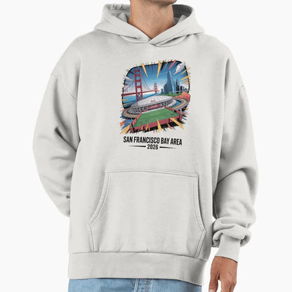 San Francisco Bay Area Golden Gate Stadium T-Shirt - Trendy Graphic Unisex - T-Shirt, Sweatshirt, Hoodie