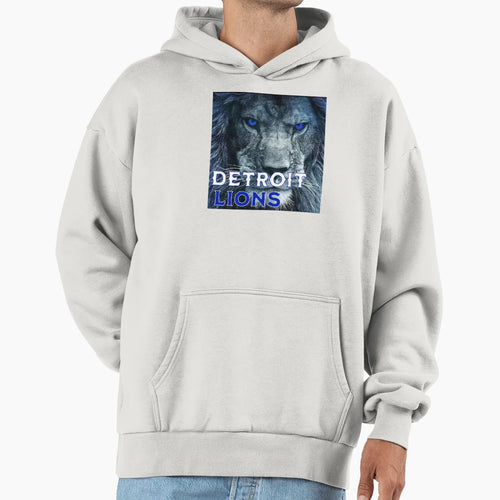 Detroit Lions Hoodie - Fun Novelty Design Unisex - T-Shirt, Sweatshirt, Hoodie