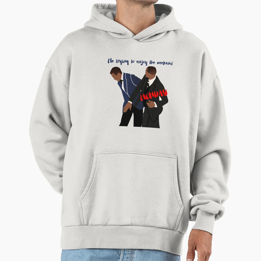 Will Smith Slaps Chris Rock Per My Previous Hoodie - Trendy Graphic Unisex - T-Shirt, Sweatshirt, Hoodie