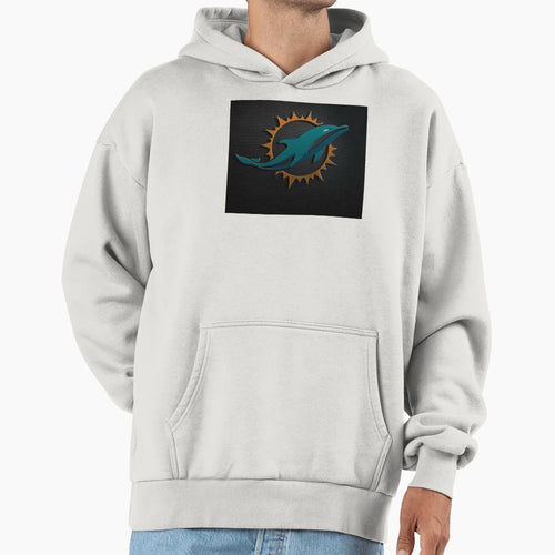 Dolphin Sun Hoodie - Trendy Graphic Unisex - T-Shirt, Sweatshirt, Hoodie