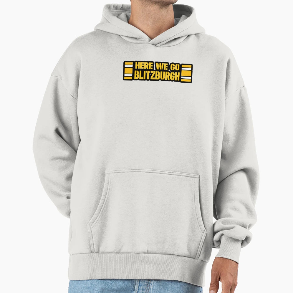 Here We Go Pittsburgh Football And T-Shirt - Fun Novelty Design Unisex - T-Shirt, Sweatshirt, Hoodie