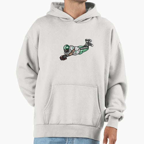 American Football Player Hoodie - Trendy Graphic for Adults - T-Shirt, Sweatshirt, Hoodie