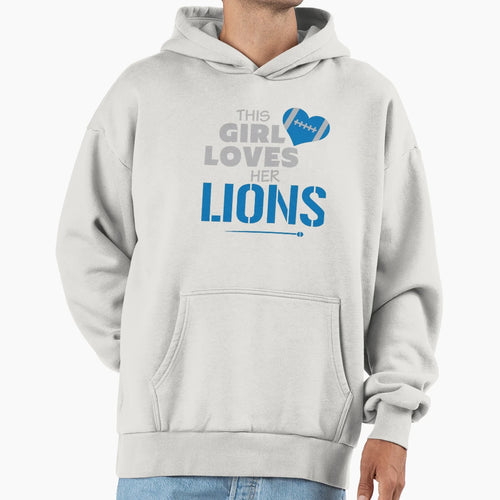 Football Detroit Lions Hoodie - Novelty Apparel Men Women - T-Shirt, Sweatshirt, Hoodie