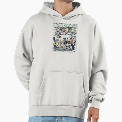 Devon Witherspoon Bootleg Hoodie - Novelty Apparel for Adults - T-Shirt, Sweatshirt, Hoodie