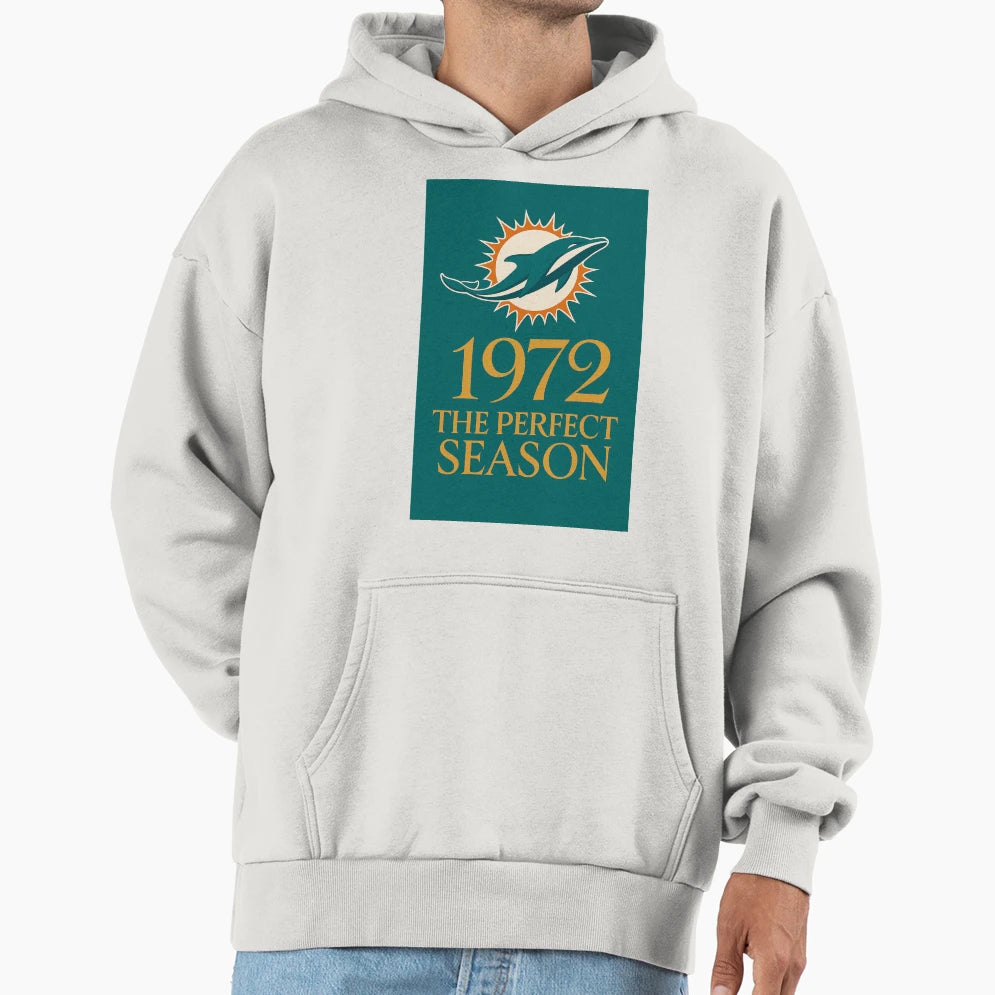 Miami Dolphins Hoodie - Graphic Print Men Women - T-Shirt, Sweatshirt, Hoodie