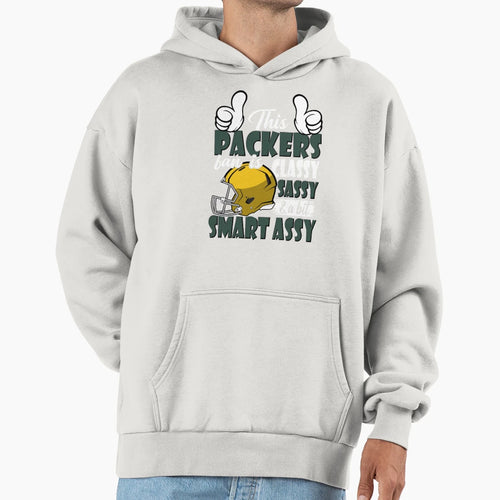 This Football Fan Is Classy Sassy And Hoodie - Aesthetic Graphic Men Women - T-Shirt, Sweatshirt, Hoodie