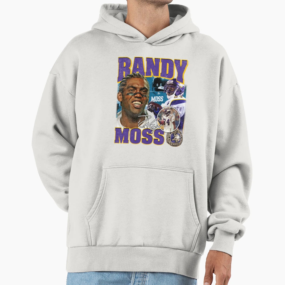 Randy Moss Straight Cash Homie Hoodie - Aesthetic Graphic Unisex - T-Shirt, Sweatshirt, Hoodie