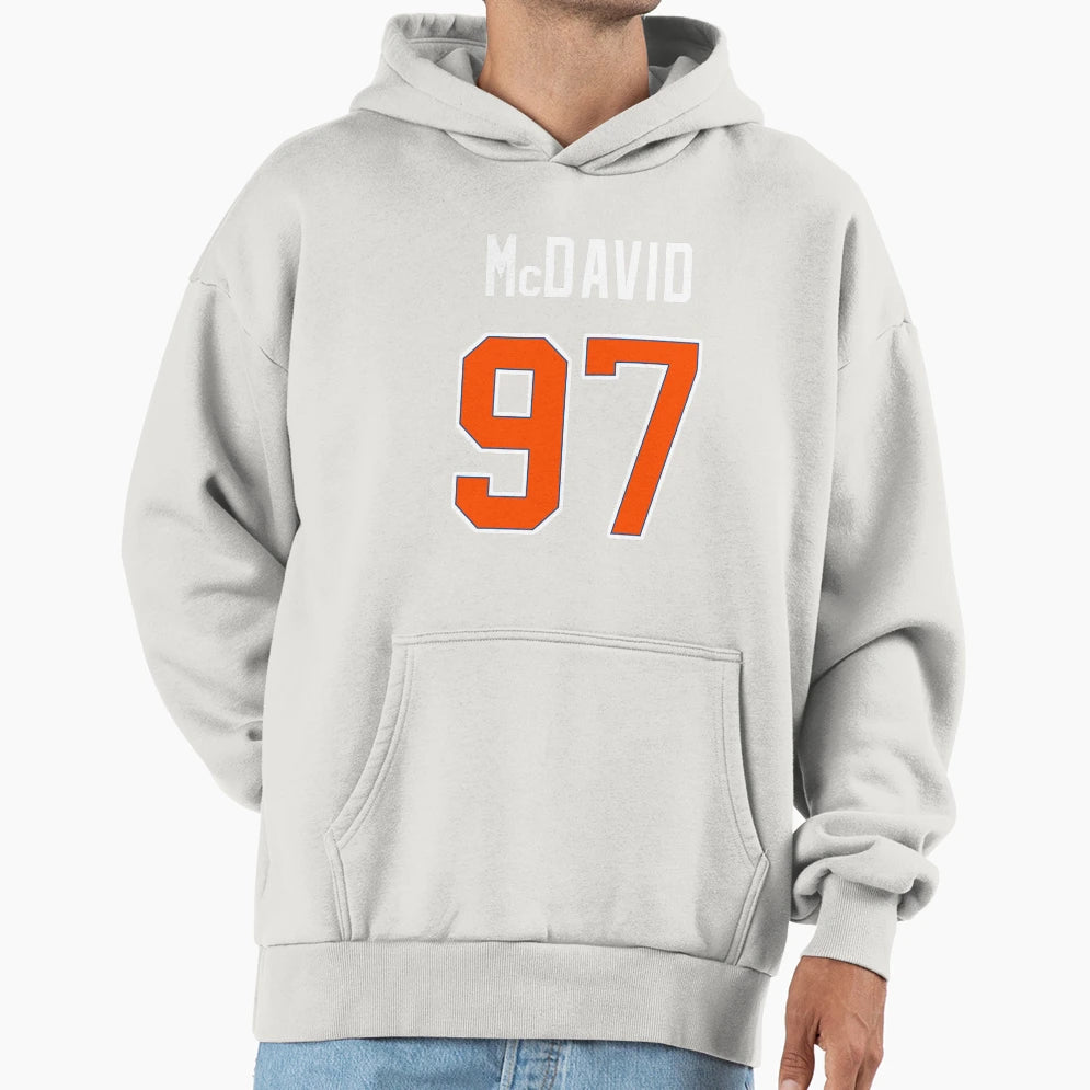 Mcdavid Jersey Hoodie - Casual Everyday Wear Unisex - T-Shirt, Sweatshirt, Hoodie