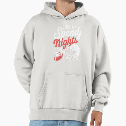 I Like To Spend Friday Night Under Hoodie - Aesthetic Graphic Men Women - T-Shirt, Sweatshirt, Hoodie
