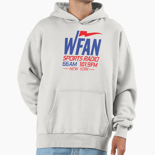 Wfan Sports Radio New York Hoodie - Aesthetic Graphic Men Women - T-Shirt, Sweatshirt, Hoodie