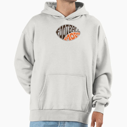 Football Mom Designs Mothers Day Gift Hoodie - Fun Novelty Design Men Women - T-Shirt, Sweatshirt, Hoodie