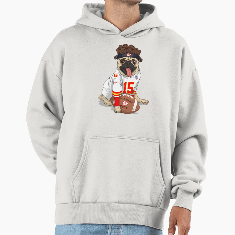 PM Chiefs Football Hoodie - Fun Novelty Design for Adults - T-Shirt, Sweatshirt, Hoodie