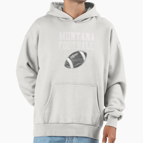 Montana Football Hoodie - Unique Graphic Unisex - T-Shirt, Sweatshirt, Hoodie