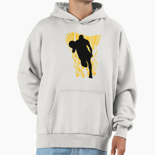 Basketball Player Hoodie - Minimalist Print Men Women - T-Shirt, Sweatshirt, Hoodie