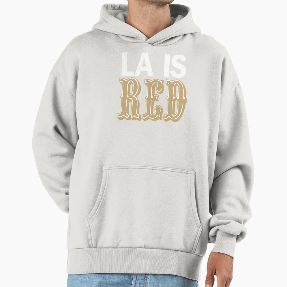 L Is Red Hoodie - Novelty Apparel for Adults - T-Shirt, Sweatshirt, Hoodie