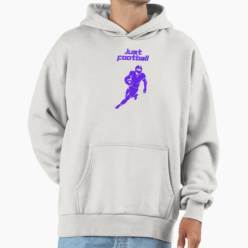 Football Player Hoodie - Casual Everyday Wear Men Women - T-Shirt, Sweatshirt, Hoodie