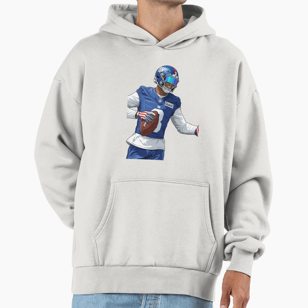 Elite Football Quarterback Hoodie - Novelty Apparel Men Women - T-Shirt, Sweatshirt, Hoodie