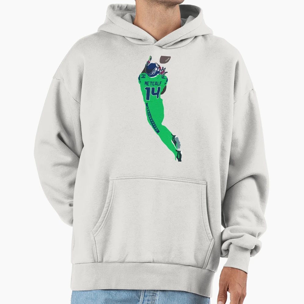 Dk Metcalf Hoodie - Minimalist Print Men Women - T-Shirt, Sweatshirt, Hoodie