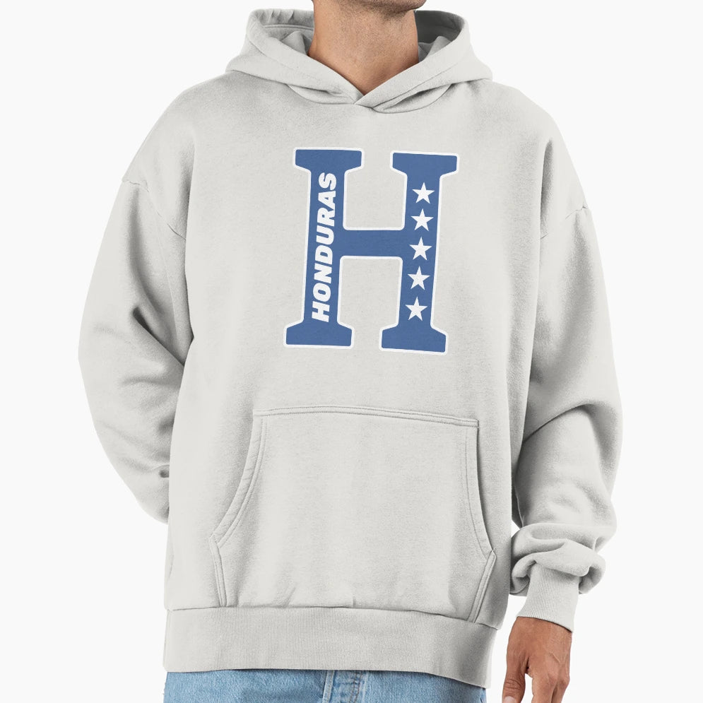 La H De La Selecci N De Honduras Hoodie - Custom Art Print Men Women - T-Shirt, Sweatshirt, Hoodie
