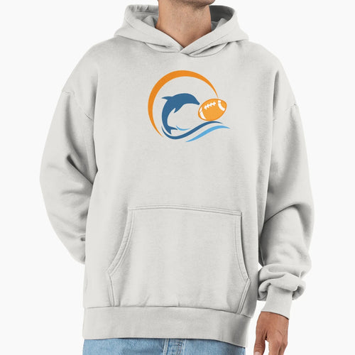 TH Dolphins Hoodie - Graphic Print for Adults - T-Shirt, Sweatshirt, Hoodie