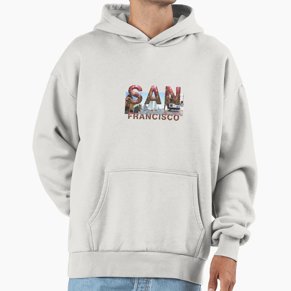 San Francisco Hoodie - Trendy Graphic Men Women - T-Shirt, Sweatshirt, Hoodie