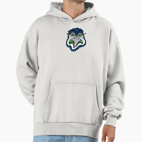 Hawk Head Hoodie - Trendy Graphic Men Women - T-Shirt, Sweatshirt, Hoodie