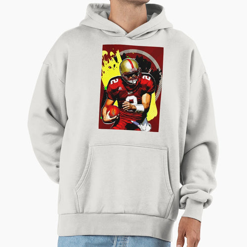Quarterback American Football Hoodie - Graphic Print for Adults - T-Shirt, Sweatshirt, Hoodie