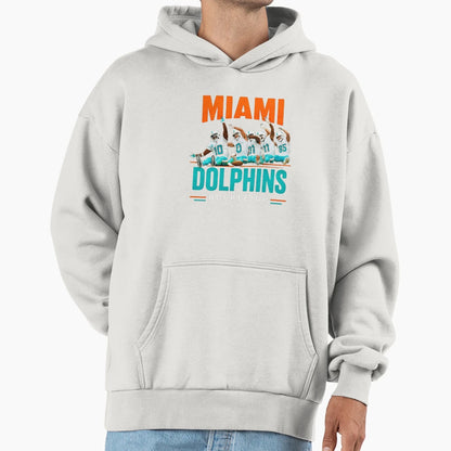Miami Dolphins Buckle Up Football Hoodie - Graphic Print Men Women - T-Shirt, Sweatshirt, Hoodie